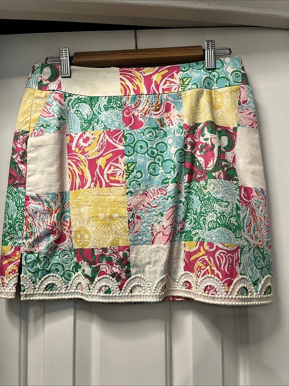 Lilly Pulitzer Color Block Mini Skort Multicolor Size 6